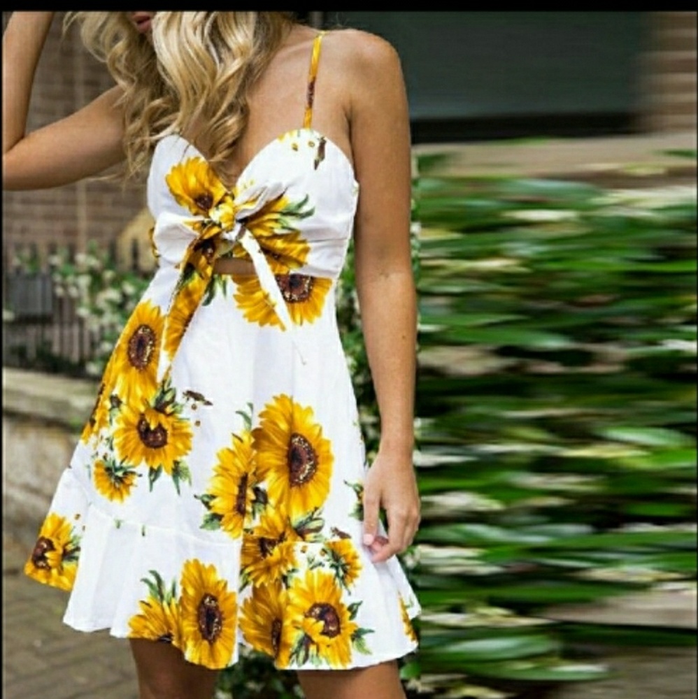 Sunflower dress